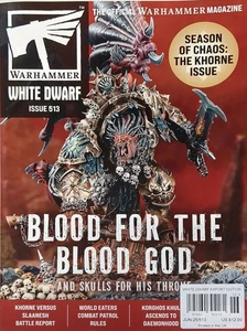 WARHAMMER WHITE DWARF MAGAZINE - # 513, JUNE 2025 - BLOOD FOR THE BLOOD GOD - Picture 1 of 2