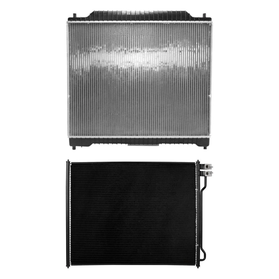 Kit de radiador y condensador de refrigeración de alcance para Ford E-250 2008-2014 BNDL-459626 Foto 1 de 2