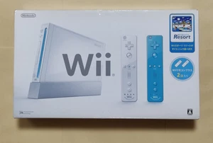 Console Nintendo Wii bianca/blu con Wii Sports Resort edizione limitata - Foto 1 di 8