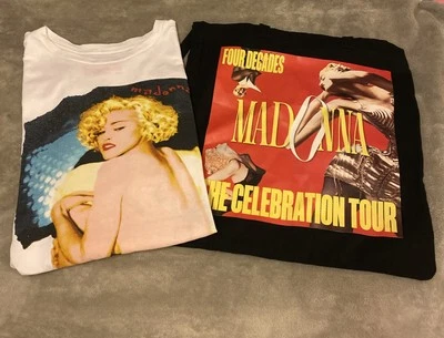 Bolso de Mano Madonna Celebration World Tour 23 24 Concierto + Camisa Talla M *Descripción* Foto 1 de 4