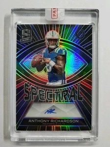 2023 Spectra Anthony Richardson Spectral Signatures Rookie RC Auto /149 Sealed - Picture 1 of 2