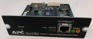 Carte réseau SNMP APC Smart-UPS AP9617 - Surveillance à distance SmartSlot NMC - Photo 1/5