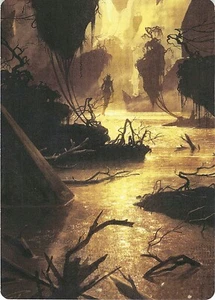 MTG Art Series Card Zendikar Rising Murkwater Pathway 26/81 - Picture 1 of 4