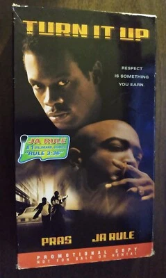 Turn It Up, Promo Screener, VHS 2001, Used. - Image 1 of 2