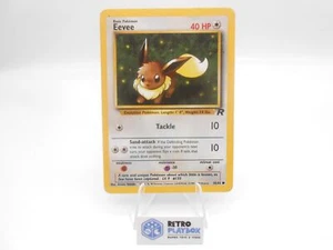 Pokémon Evoli Evee 55/82 Team Rocket carta inglese vintage /R17F4 - Foto 1 di 4