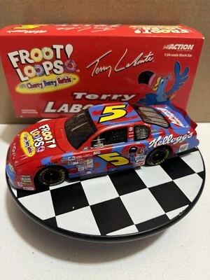 Terry Labonte #5 Kellogg’s Fruit Loops Cherry Berry Swirls 2000 1/24 Diecast - Image 1 of 4