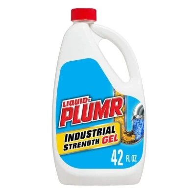 Liquid Plumr 全新排水堵塞去除器 适用于头发、油脂、工业凝胶 42 盎司。 Best — 第 1/4 张图片
