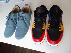 Air Jordan 1 Low Gr 42 Neu Multi Colour + Sneaker Herren Türkis Neu Gr 42 Selten - Bild 1 von 15