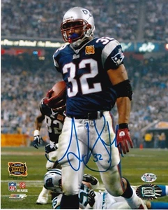 ANTOWAIN SMITH NEW ENGLAND PATRIOTS SB XXXVIII ACTION SIGNED 8x10 - Picture 1 of 1