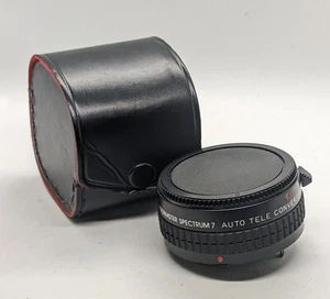 Promaster Spectrum 7 - Auto Tele Converter - MC 2X For KPR w/Case - Picture 1 of 4