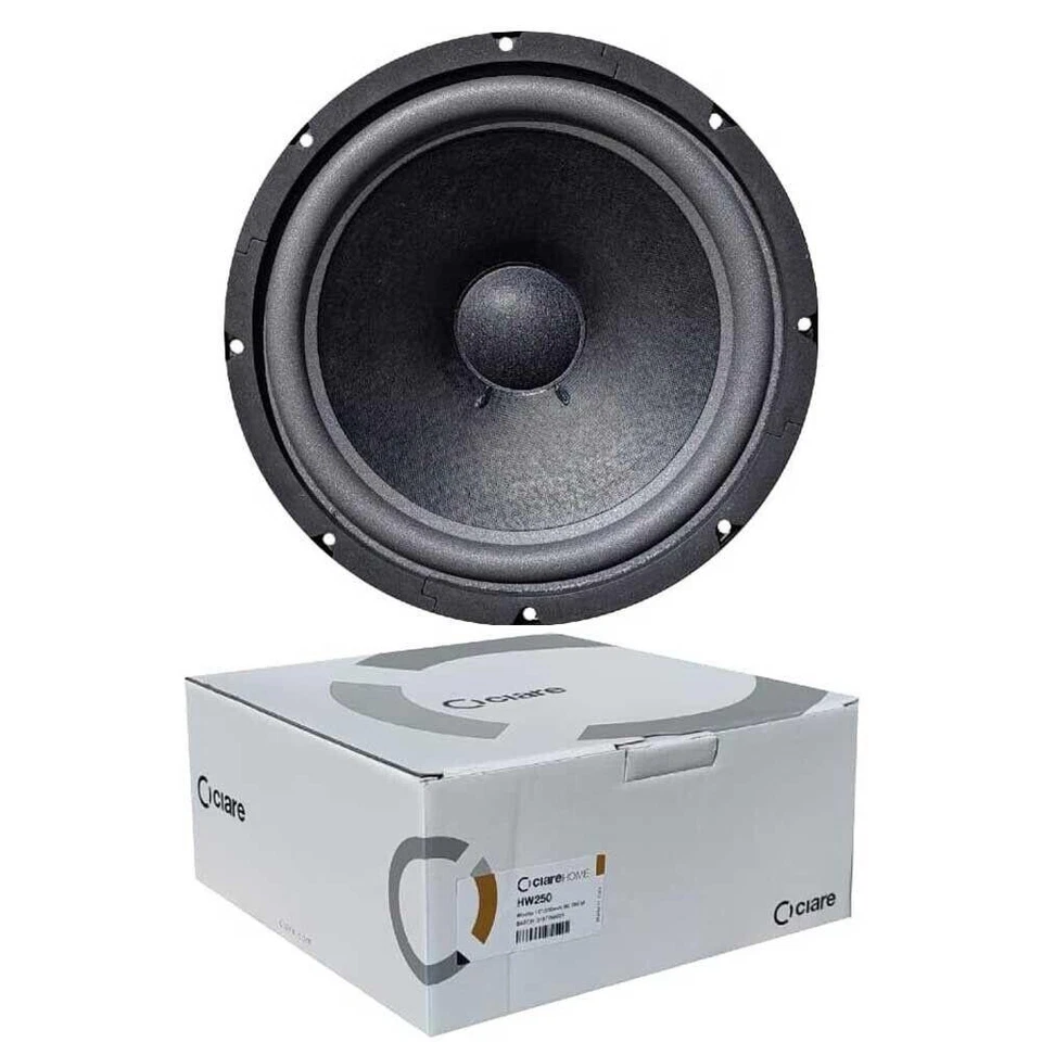 CIARE HW250 Woofer da 250 mm membrana in cellulosa, 180 watt Max, 8 Ohm