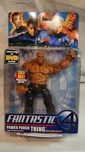 Marvel Fantastic 4 The Thing Power Punch Modellino di Toybiz 2006 - Foto 1 di 6