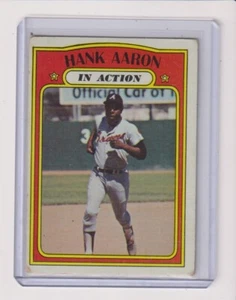 1972 TOPPS #300 HANK AARON IA IN VG CONDITION - ATLANTA BRAVES - Picture 1 of 1