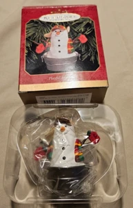 Hallmark Andenken Ornament verspielter Schneemann 1999 - Bild 1 von 3