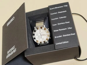 Reloj Hombre SEIKO Spirit Smart SOTTSASS 7T92-0TP0 SCEB035 1000 Edición Limitada - Imagen 1 de 20