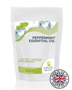 Peppermint Oil 50mg Capsules Healthy Mood - Picture 1 of 12