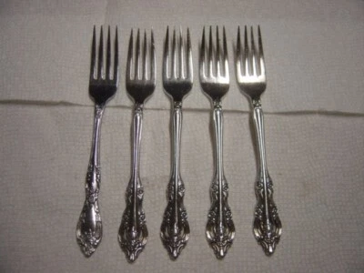 Community Plated Silver Artistry 5 Dinner Forks - Image 1 of 2