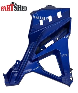 Polaris *Blue Metallic* Left Visor Trim 5455676-751 - Picture 1 of 7
