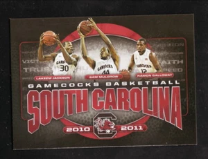 South Carolina Gamecocks 2010-11 Baloncesto Bolsillo Horario Servicio Impresión SEC - Imagen 1 de 2