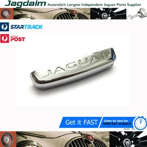 New Jaguar XF XJ F-TYPE Key Fob Cap Chrome Cover C2D33135 - Picture 1 of 1
