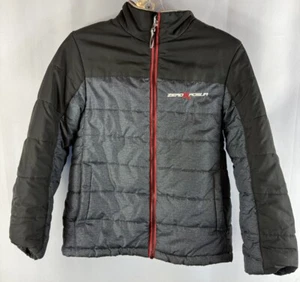 ZeroXposur Boy's Grey Full Zip Hooded All-Season Jacket-Medium (10/12) T112 - Picture 1 of 8