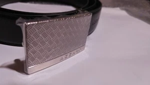 Azzaro Paris Gürtel Blockschnalle Wendegürtel Gr. 44/110 - Made in France - Bild 1 von 4