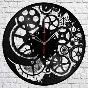 Reloj de Vinilo Mecánico Reloj de Pared Arte Único Disco de Vinilo Reloj de Pared 1401 - Imagen 1 de 12