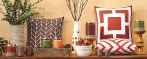 Fall Decoration Clay Vase Wrap Pedestal Stand Teenie Mini Choose Piece - Picture 1 of 13