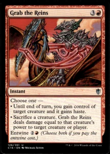 1x Grab the Reins NM Eng MTG - Commander 2016 - Picture 1 of 2