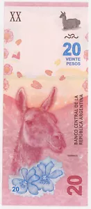 Argentina P 361 - 20 Pesos 2017 - UNC - Picture 1 of 2