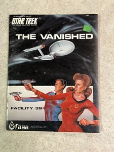 1983 FASA Star Trek Role Playing Game 100% 2201 The Vanished Book - Picture 1 of 3