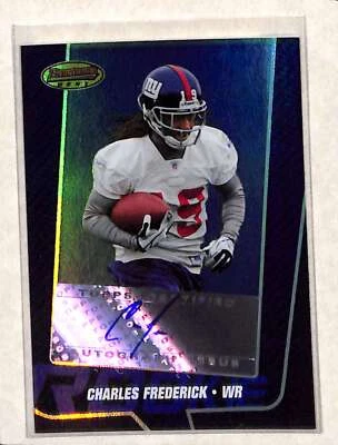 2005 Bowman's Best #157 Charles Frederick AUTO RC /299 NM - Image 1 of 2