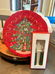 Pottery Barn holiday PLATE UTENSIL Nutcracker Christmas Disney kid party SET 8 ! - Picture 1 of 12