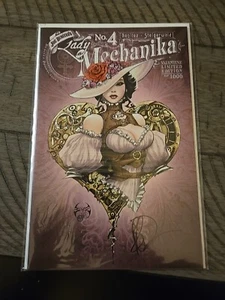 Lady Mechanika (Benitez Productions) #4 (2015) Valentine Cover 1/1000 Signed  - Picture 1 of 2