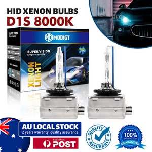 for 05-09 Saab 9-7X HID Xenon OEM D1S Headlight Bulb 8000K 35W 12V 2PCS Blue NEW - Picture 1 of 7