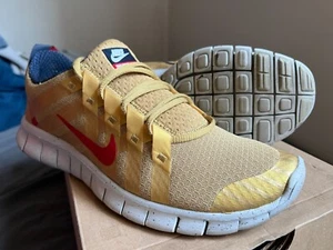 Nike Free Powerlines 2012 + medalla de oro del equipo olímpico NRG [548179-764] talla 10 EE. UU. - Imagen 1 de 13