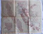 US Department of Geological Survey Index to Topographic Maps of California 1939