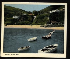 Tobacco Card, Ching, JERSEY Past & Present, 3rd, 1963, Bonnie Nuit Bay, #24