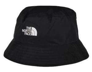The North Face Sun Stash Packable Bucket Hat - Black-White - Picture 1 of 4