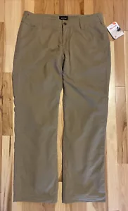 Neu Marmot Piper gefütterte Damenhose Flanell Größe 12 wüstenkhaki/ozean #57760 - Bild 1 von 12
