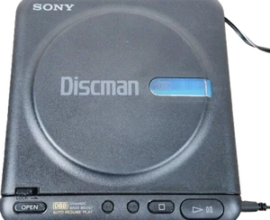 SONY D-22 Discman Portable CD Disc Compact Player Rare Retro JP Made in Japan - Picture 1 of 10