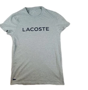 Lacoste Sleepwear T-Shirt Uomo Taglia S Grigio Grafica Manica Corta Girocollo - Foto 1 di 16