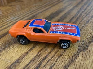 Vintage Hot Wheels 1970 Blackwall Dixie Challenger No Flag 1:64 Diecast Car - Picture 1 of 5