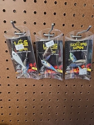 Mira telescópica Spin Prism Shad, Table Rock Secret y Pearl paquete de 3 Foto 1 de 4