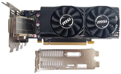 GTX 1050 Ti MSI Graphics Card 4GB Geforce Nvidia low profile LP GTX 1050Ti - Image 1 of 4