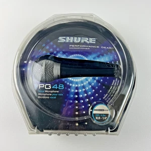 Micrófono vocal Shure PG48 Performance Gear 1/4" XLR con cable de 15 pies - Imagen 1 de 24