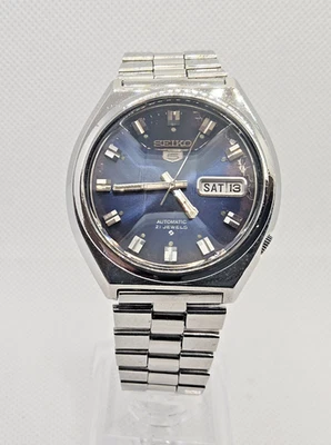 1975 Vintage Seiko 5 Mechanical Wristwatch - Serviced - 6119-7540 - image 1 of 4