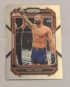 2023 Panini Prizm UFC Under Card Prizm Paul Craig #164 - Foto 1 di 2