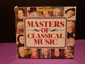 Various Artists : Masters of Classical Music (Box Set) CD Chopin Mozart Bach - Picture 1 of 18