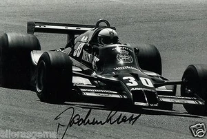Formula 1 Driver Jochen Mass Hand Signed Photo Autograph F1 12x8" AG - Picture 1 of 1